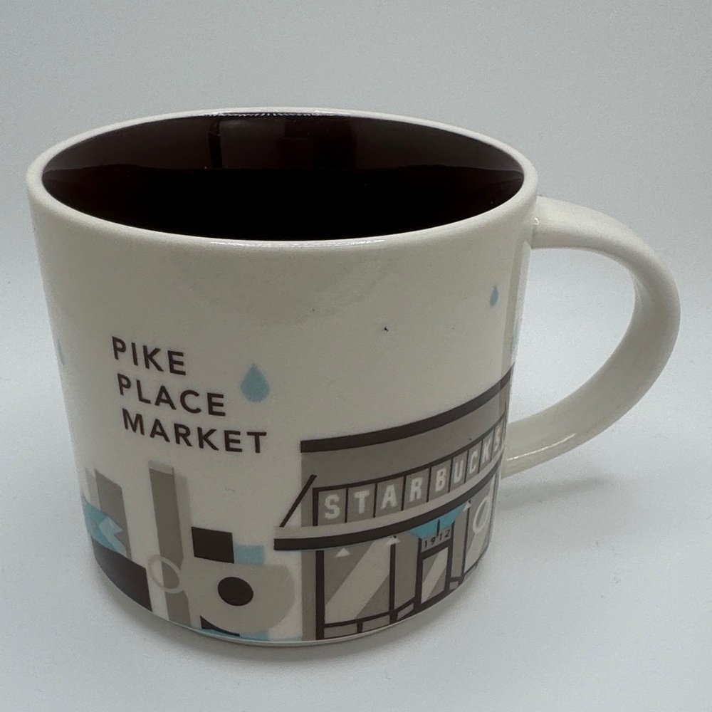 New Starbucks “You are Here” Pike Place Market Mug